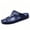Blue, variant on CHICVOMEY Flip Flops for Men Arch Support Rubber Sole Lightweight Non Slip Slip on Open Toe Flat Sandals Summer Beach Casual Slippers