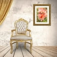 thumbnail image 3 of Johnson, George 14x18 Gold Ornate Wood Framed with Double Matting Museum Art Print Titled - Garden Dahlias V, 3 of 4