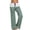 r-326Green62, variant on Nafuu Females Casual Pants Yoga Wide Leg Multicolor High Waisted Tied Waist Slim Fit Two Tone For Daily Wear Sports Comfortable Spring Summer Fall Classic Vacation Slacks