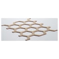 thumbnail image 4 of Ekena Millwork 15 1/2"W x 23 3/8"H x 1/4"T Large Westmore Decorative Fretwork Wood Wall Panels, Hickory, 4 of 18