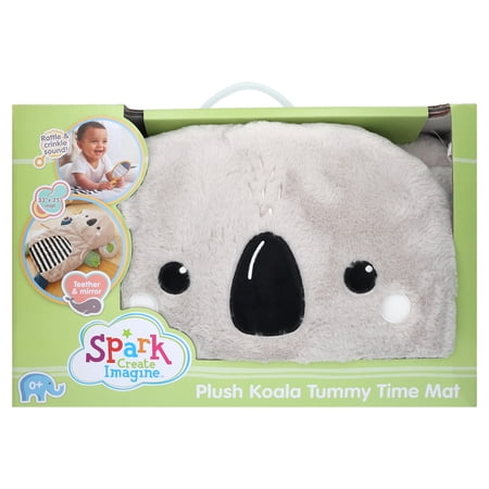 Spark.Create.Imagine Plush Koala Tummy Time Mat