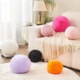 thumbnail image 2 of Cute Ball Throw Pillows, Mini Ivory Ball Pillow, Round Throw Pillow, Girls Room Decor Decorative Throw Pillow - Ball Shaped Pillow Plush Cushion for Couch, Sofa, Bedroom, 2 of 7