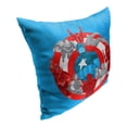 thumbnail image 5 of Marvel Captain America Shield From Villains Kids Printed Throw Pillow, 18 x 18 inches, 5 of 5