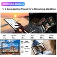 thumbnail image 3 of Tablet 2 in 1 Tablets Android 11 SEBBE 10.36 Inch 5G+2.4G Wifi Quad Speakers Tableta with Keyboard Gray, 3 of 7