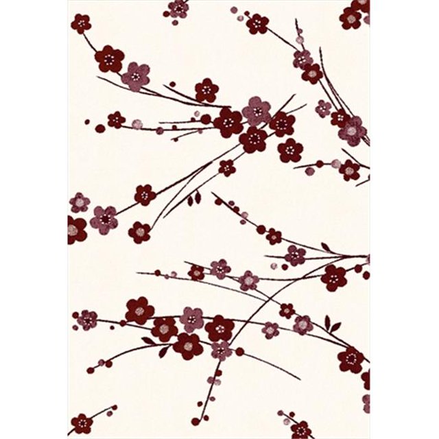 Dynamic Rugs IN69321906210 Infinity 5.3 x 7.7 32190-6210 - Rouge Ivoire