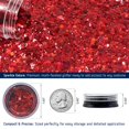 thumbnail image 4 of Conjunto de disfraz de hada Funcredible Red Wings Crown Glitter, 4 of 7