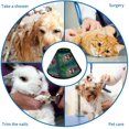 thumbnail image 4 of Cute Sloth Soft Cat Dog Recovery Collar Adjustable Cat Cone Wound Healing Protective After Surgery for Cat and Puppy, 4 of 7