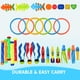 thumbnail image 4 of Joyfy 30 Juguetes de Buceo para Piscina para Niños de 3 a 12 Años con Bolsa de Almacenamiento, Juegos de Piscina, 4 of 6