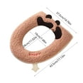 thumbnail image 3 of VBXOAE Cute and Comfortable Universal Polyester Toilet Seat Cover with Convenient Installation Features Hygienic Self Cleaning and Easy Maintenance for Modern Bathrooms, 3 of 6