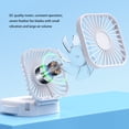 thumbnail image 3 of Ventilador portátil Cateissary Plegable Interfaz USB Recargable, 3 of 6
