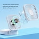 thumbnail image 4 of Inteprter Ventilador portátil Color sólido Reemplazo plegable para exteriores Ventiladores de refrigeración recargables de 3 engranajes de Electrodomésticos Rosa, 4 of 6