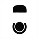 thumbnail image 1 of 1Set Mouse Feet Sticker for Logitech GPW 2 G PRO X Mouse, Black, 1 of 5