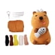 thumbnail image 5 of Bolsa de juguete de peluche de capibara Accesorios Artesanías Suministros de fieltro Fieltro con aguja A, 5 of 9