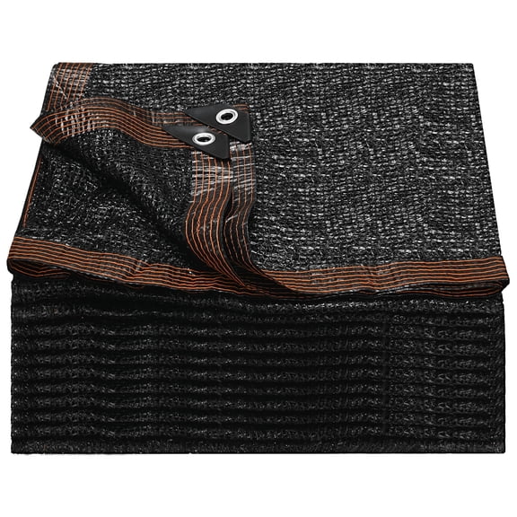 Uxcell 90% Sun Shade Cloth for Garden, HDPE 20x30 FT Sun Shade Net with Reinforced Grommets for Patio/Greenhouse [Black]