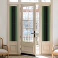 thumbnail image 2 of Green Black Ombre Window Privacy Film, Modern Gradient Abstract Art Static Cling UV Sun Blocking Heat Control Window Tint Day and Night, Non-Adhesive One Way Windows Privacy Cover 17.7''x78.7'', 2 of 7