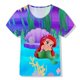 thumbnail image 1 of Camiseta de verano para niñas, camiseta de manga corta de dibujos animados de princesa fugitiva de Disney, Top bonito para niños, ropa para niñas 2-16140 Gao Jinjia LED, 1 of 2