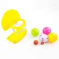 thumbnail image 3 of 6PCS Bird Toy Set Including Basketball Stand Mini Basketball Mini Balls Bell, 3 of 3