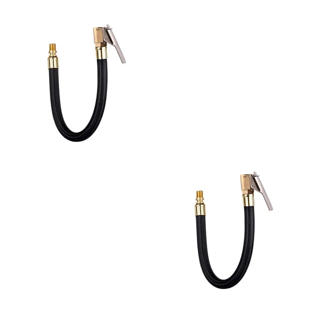 tredstone Mountain Road Bike Tire Inflator Flexible Extension Tube Portable Valve Extender Automotive Inflation 5/16 Inchx32TPI 10cm 2Set