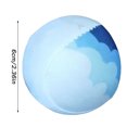 thumbnail image 3 of EclipseJewels Bounce Ball for Pool – Blue Pattern Water Skipping Ball, Excellent Swimming Pool Toy, Beach Lake River Game, Ideal for Pool Parties, Bounce Games, and Water Ball Competition, 3 of 3