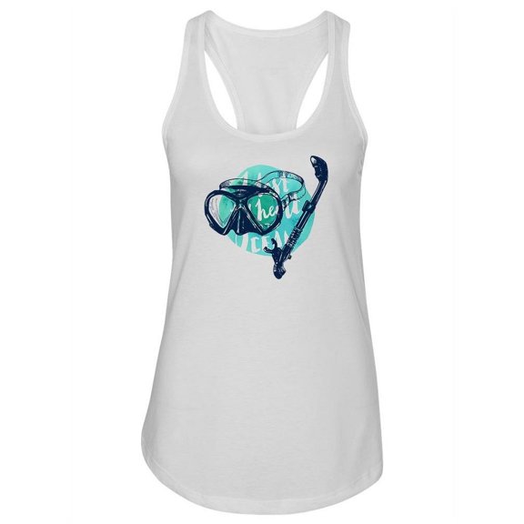 My Heart To The Ocean Tank Women -Image by Shutterstock, Female Small