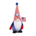 thumbnail image 2 of Regalo de muñeca de gnomo con tema de bandera estadounidense para el 4 de julio (Día de la Independencia del globo), 2 of 5