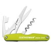 LEATHERMAN - Juice CS3 Multitool with Spring-Action Scissors, Bottle Opener, and Corkscrew, Moss Green