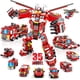 thumbnail image 1 of Juguetes de construcción de robots para niños de 6 7 8 9 10 años de edad, 836 piezas de juguetes creativos de bloques de camiones de construcción, 35 en 1 tallo, ladrillos de construcción educativos, Namotu CZWJ-XM65, 1 of 7