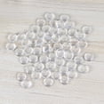 thumbnail image 6 of 50pcs 20MM Time Gemstone Round Glass Patch Glass Transparent Time Gemstone Patch Supplies for Jewelry Craft Making (White), 6 of 6