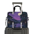 thumbnail image 2 of FORMRS 16" Laptop Bag Carrying Sleeve Case with Handle Travel Shoulder Briefcase, Purple Street, 2 of 8