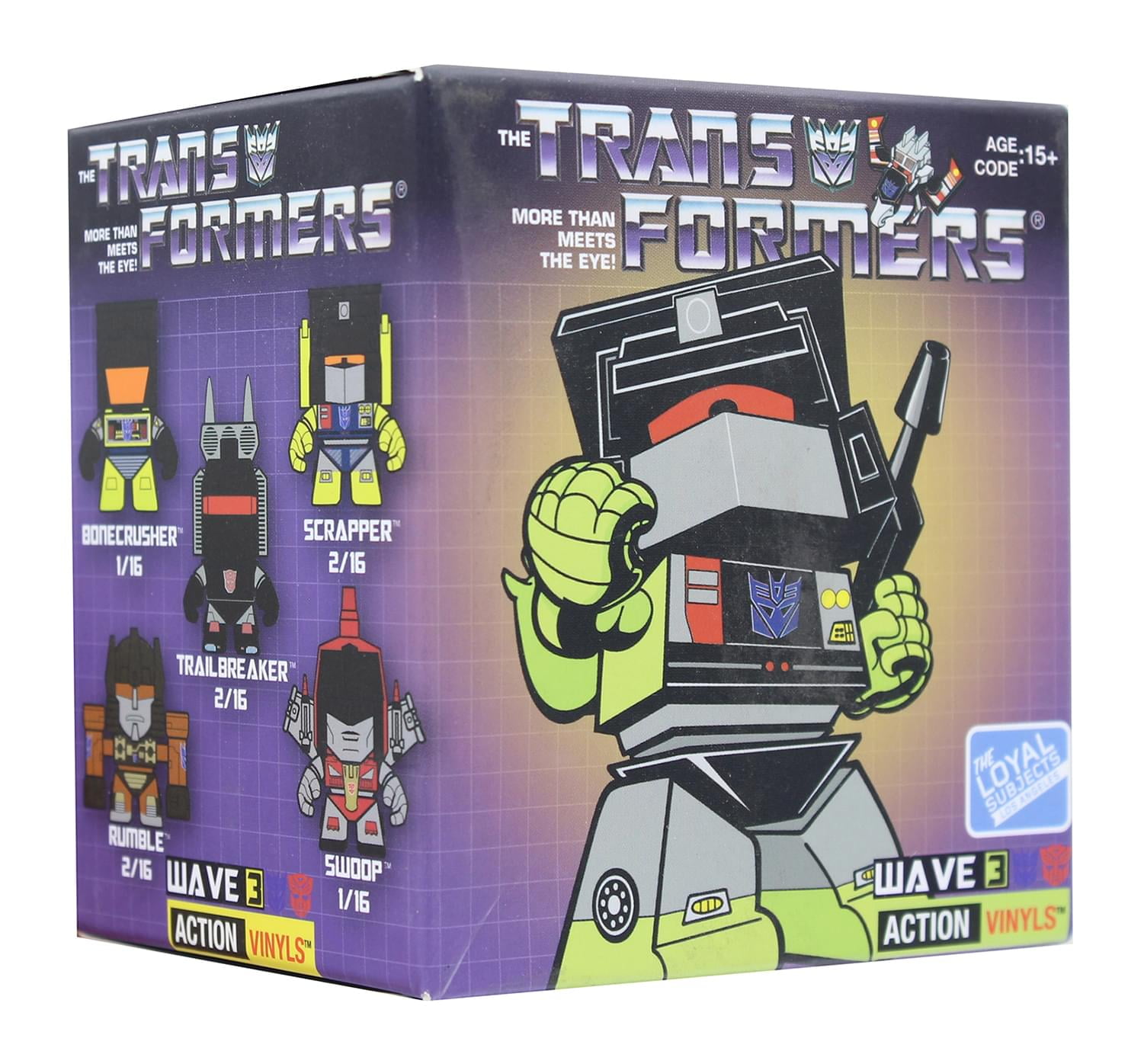 TRAILBREAKER TRANSFORMERS LOYAL SUBJECTS WAVE SERIES 3 ACTION VINYLS FIGURE 