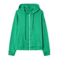 thumbnail image 5 of Cozyfort Hoodies for Women Zip up Casual Full Zip Up Sherpa Lined Hoodie Sweatshirt Jacket Coat Sweatshirt for Women Zip up, 5 of 6