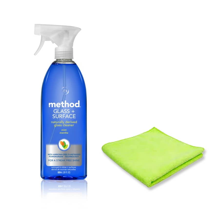 Method Glass Cleaner + Surface Cleaner, Mint, 28 Ounce + Free