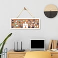 thumbnail image 5 of Rectangle Castle Pin Board Cork Board DIY 15x5 Inch Bulletin Display Board Wall Mounted Cork Board, 5 of 5