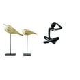 thumbnail image 1 of Figuras de pájaros pensadores, esculturas, adornos abstractos de animales, colección decorativa para escritorio, dormitorio, estante, entrada, regalo, 1 of 8