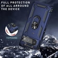thumbnail image 3 of for Google Pixel 6 Pro 5G Case, Pass 20 ft Drop Test Military-Grade Cover with Magnetic Ring Holder Kickstand, Protective Phone Case for Pixel 6 Pro (Blue), 3 of 6