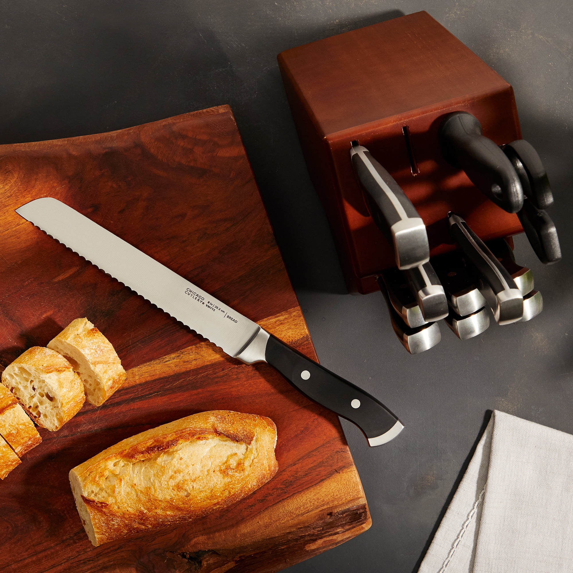 Chicago Cutlery Armitage 13-Piece Kitchen Knife Block Set
