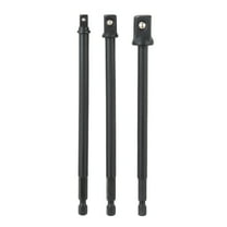 Hyper Tough 3 Piece Impact Rated Long Reach Socket Adapter Set