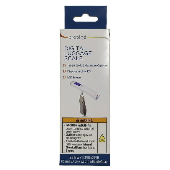 Protege Digital Luggage Scale