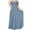 Slate Blue, variant on Elegant Tulle Flower Girl Dress A Line Applique First Communion Dresses with Sleeves Pageant Princess Party Gowns (4 -5Years)