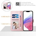 thumbnail image 3 of Classic Style Flip Case for Nokia C02 Wallet Case Magnetic Closure Rfid Blocking Shockproof Card Holder, 3 of 5