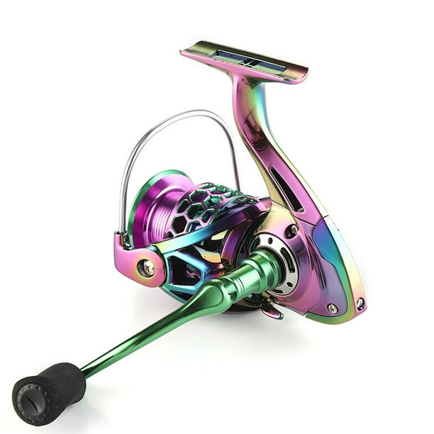 Ourlova Colorful Spinning Fishing Reel 5.2:1 Gear Ratio Long Casting Gmr 1000-7000 Ergonomic Design Fishing Tackle Gmr1000