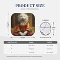 thumbnail image 3 of Bingfone Haystack Meditating Cat Windshield Sun Shade 2-Piece Foldable Car Front Window Sunshade for Most Sedans SUV Truck-Large, 3 of 6