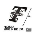 thumbnail image 2 of JASS GRAPHIX Robinson 12" Black Aluminum Composite Monogrammed Sign Door Wall Decor Last Name Signs for Home Personalized, 2 of 4