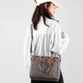 thumbnail image 3 of LinYooLi Women's Small Canvas Tote Purses Casual Multi-pocket Shoulder Crossbody Bag Everyday Handbags, 3 of 7