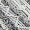 thumbnail image 2 of Ako 2 x 3 Indoor Outdoor Small Area Rug, Ivory Abstract Design, Gray Tones, 2 of 3