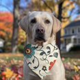 thumbnail image 2 of Dog Bandana 1 Pack,Pioneer Flower Floral Print Pattern Bandanas for Dogs,Cat Bandana,Small/ Large Dog Bandana 2 Size,Dog Bandanas, 2 of 6
