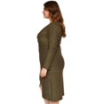 thumbnail image 2 of Vestido formal Roman Fashion/Tallas Extras, 4302 (Oro) dorado 36 Roman Fashion V-GR-1302-DORADO, 2 of 6