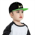 thumbnail image 7 of Splatoon 3 Kid'S Cartoon Baseball Cap,Adjustable Hip Hop Hat Flat Brim, Breathable Sun Hat For Boys Girls Green, 7 of 7