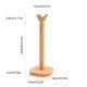 thumbnail image 5 of Portarrollos De Cocina De Madera Antideslizante Vertical Pañuelo De Papel Soporte Multiusos Para Toallas De Cocina Con Pajarito De Madera Para El Hogar Cocina Baño Encimera Monstrate HA012797-00, 5 of 7