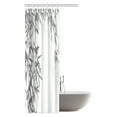 thumbnail image 2 of MYPOP Asian Decor Shower Curtain, Asian Wash Painting (sumi-e) Style Bamboo Forest Bathroom Set with Hooks, 36 X 72 Inches, 2 of 3